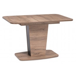 Стол деревянный Токио-28 120(152)х75х75 дуб табачный / антрацит