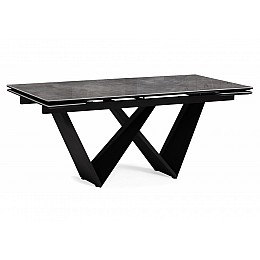 Керамический стол Бор 180(240)х90х78 baolai / черный