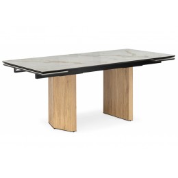 Монерон 180(240)x90 calacatta gold / дуб монтана