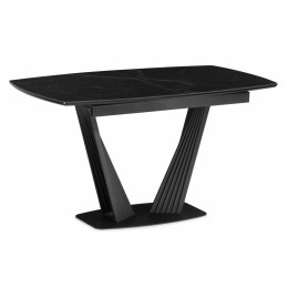 Вейл 160(205)х89 черный мрамор shakespeare black / черный