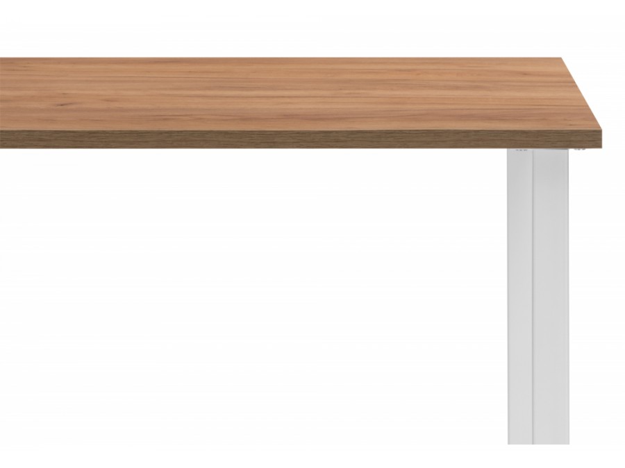 Лиман 140 x 80 дуб крафт золотой / белый матовый