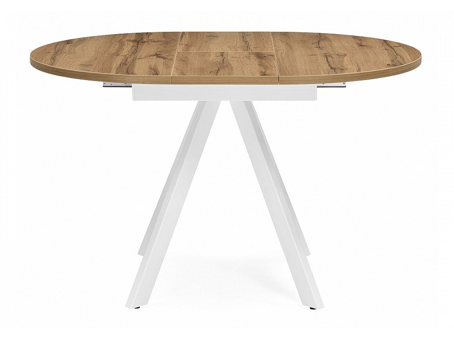 Трейси 90(120)х90х75 дуб вотан / белый