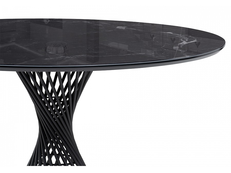 Вивиен 90х90х75 черный мрамор shakespeare black / черный