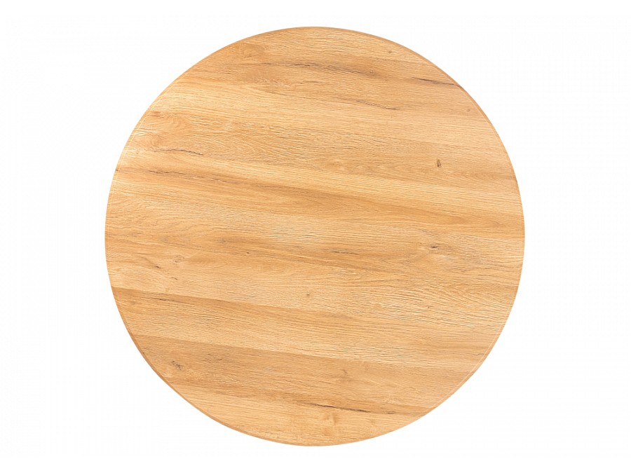 Стол деревянный Абилин 90 дуб вотан / белый матовый