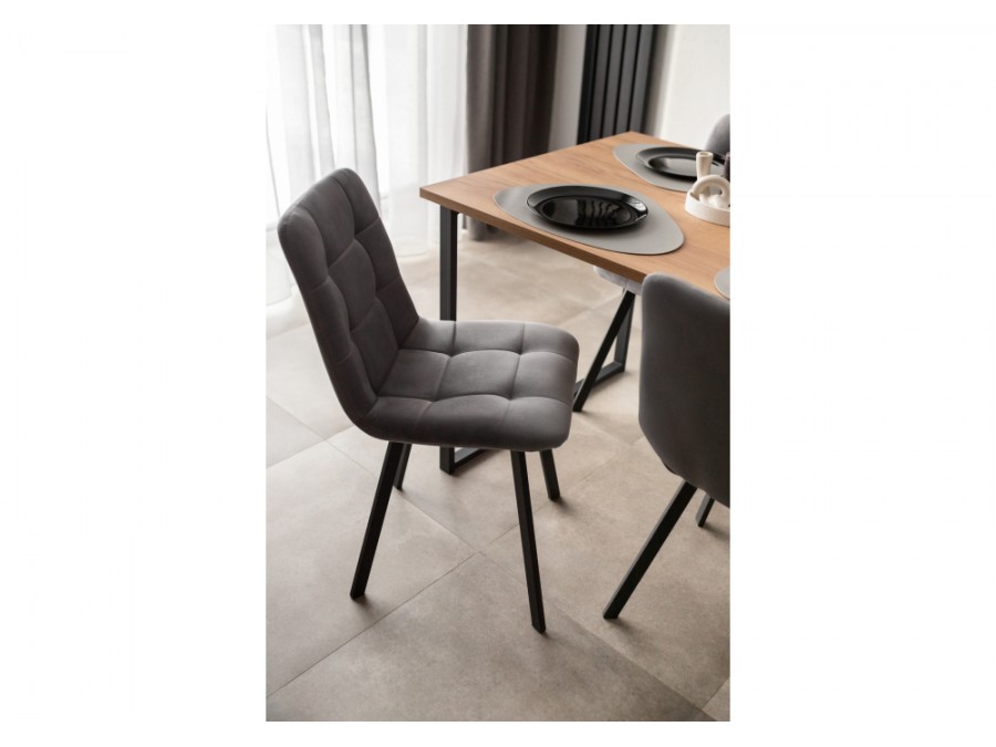 Лиман 117 х 77 дуб крафт золотой / черный матовый