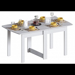 Стол деревянный СтК4 161,5х86,5х78,5 белый