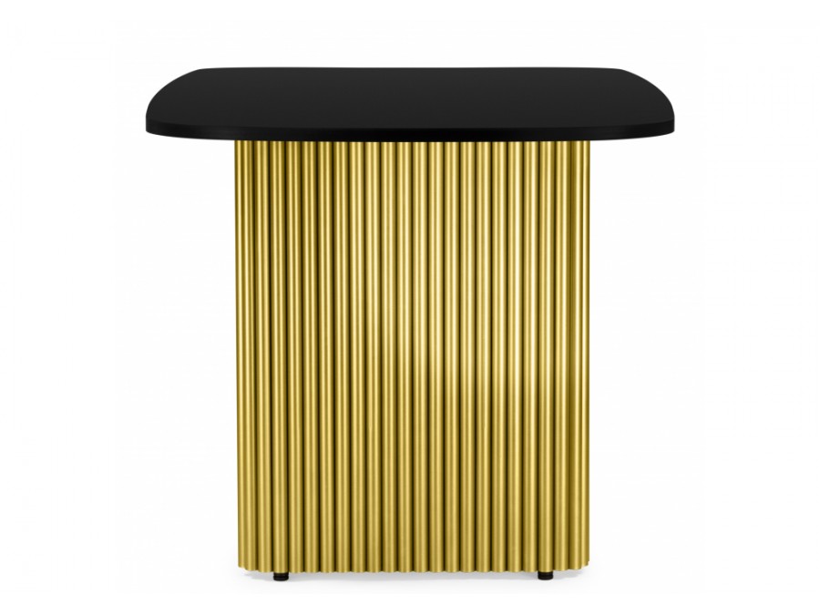 Бавария B 160 х 90 черная пленка шагрень / золото