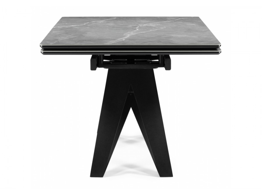 Блэкберн 140(200)х80 серый мрамор larka grey / черный