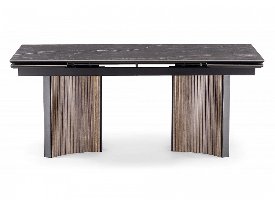 Саливан 180x90 черный кварц / дуб бомонд лофт