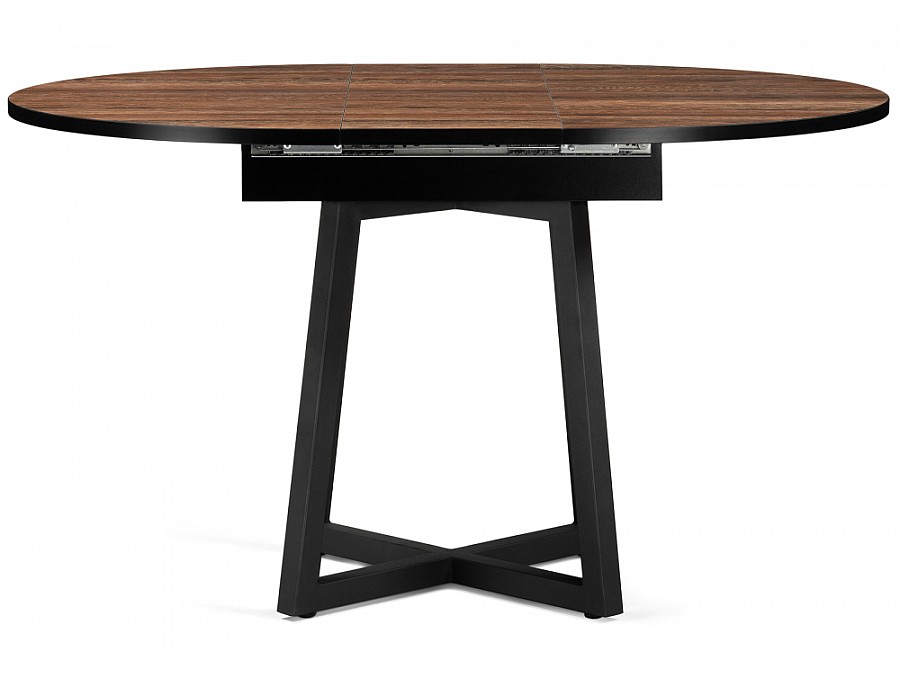 Стол деревянный Регна 100(130)х100х75 дерево / черный