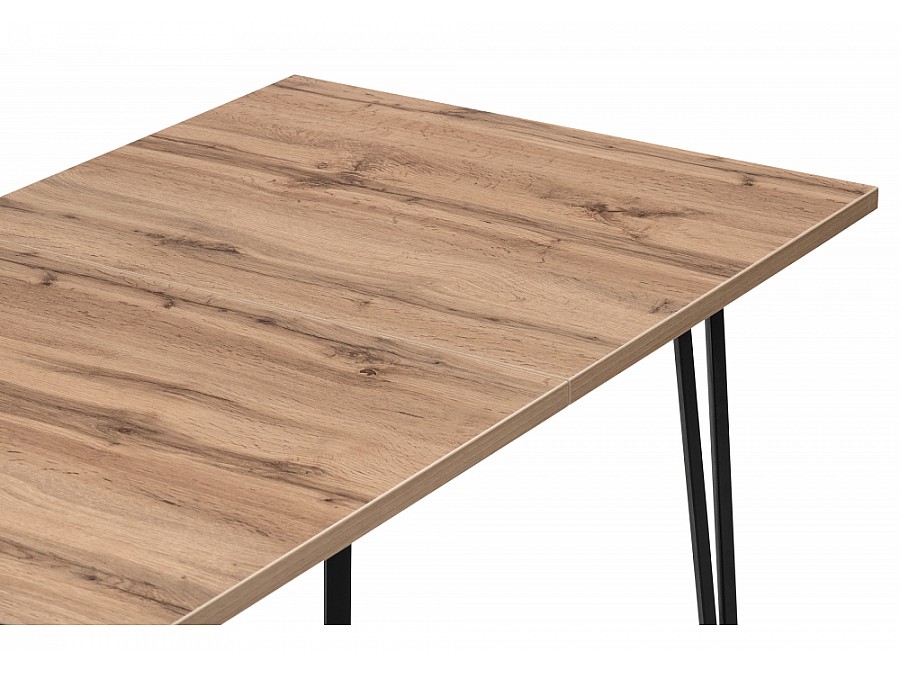 раскладной Денвер Лофт 120 25 мм дуб вотан / черный матовый