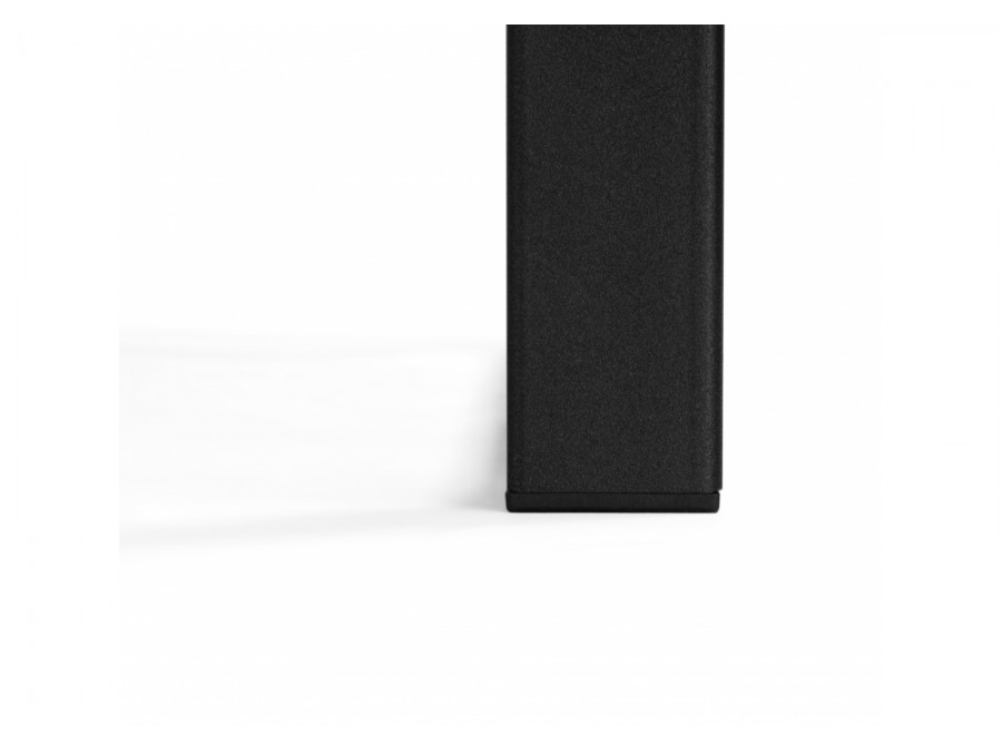 Лиман 117 (157) x 77 бетон светлый / черный матовый