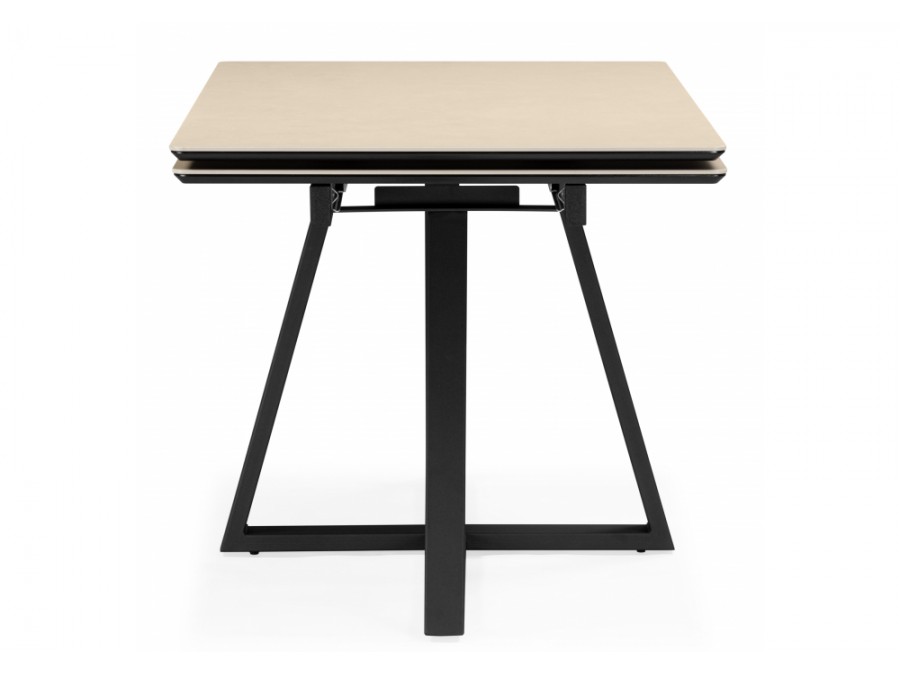 Памелла 120(180)х80 okara light yellow / черный