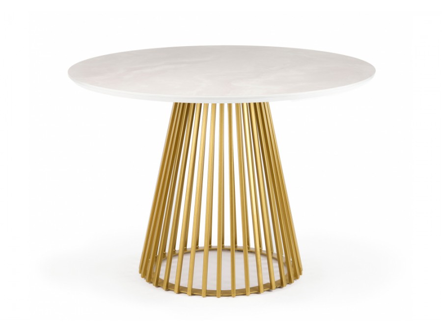 Нэнси 110 onyx bianco soft satin / золото