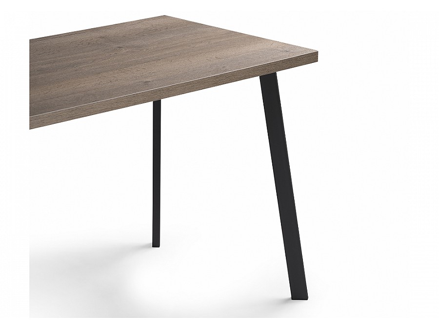 Тринити Лофт 120 32 мм дуб галифакс табако / черный матовый