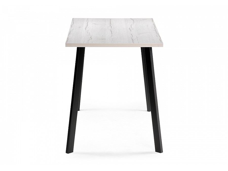 Стол деревянный Тринити Лофт 140x80x75 25 мм юта / черный матовый