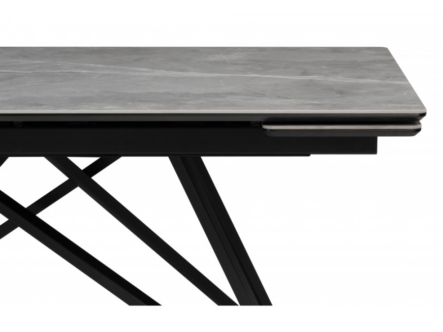 Вилсон 140(200)х80 серый мрамор larka grey / черный