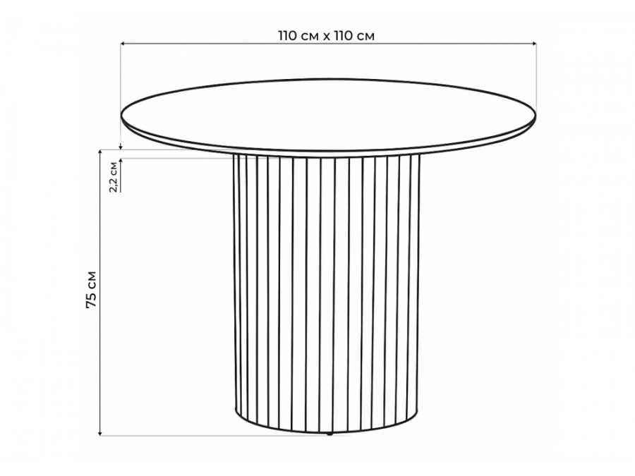Гравент 110 onyx bianco soft satin / золотой