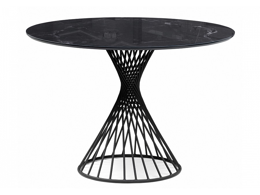 Вивиен 90х90х75 черный мрамор shakespeare black / черный