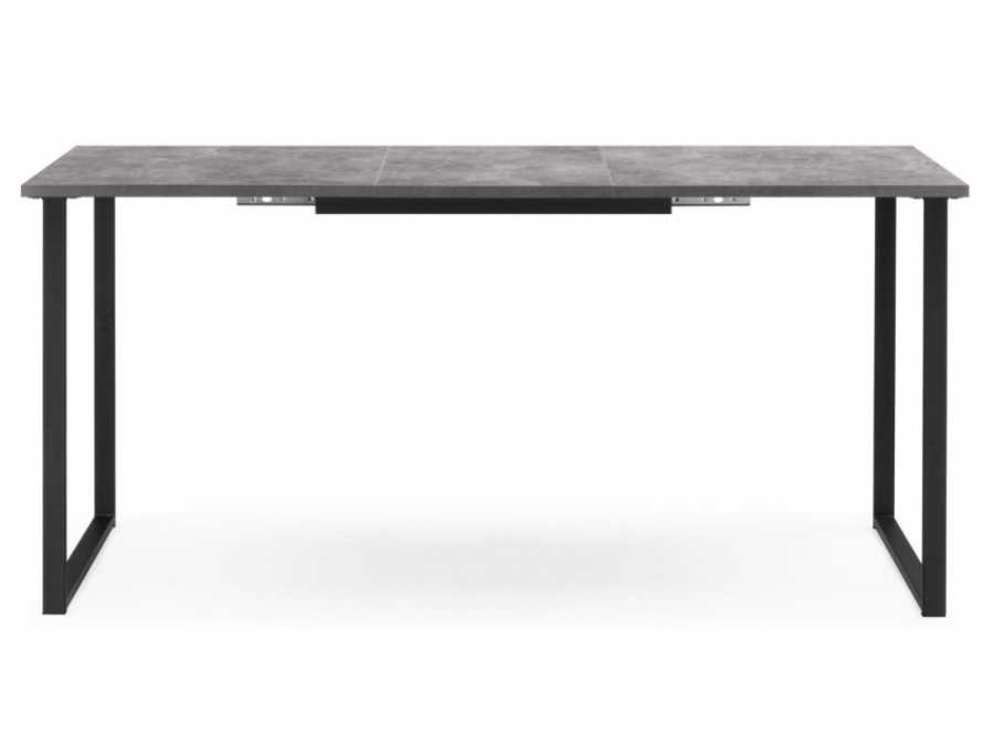 Лиман 117 (157) x 77 бетон светлый / черный матовый