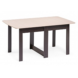 Стол деревянный СтК4 161,5х86,5х78,5 венге / дуб молочный