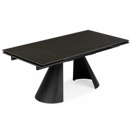 Шелтон 180(260)x90 massa ink gray / черный