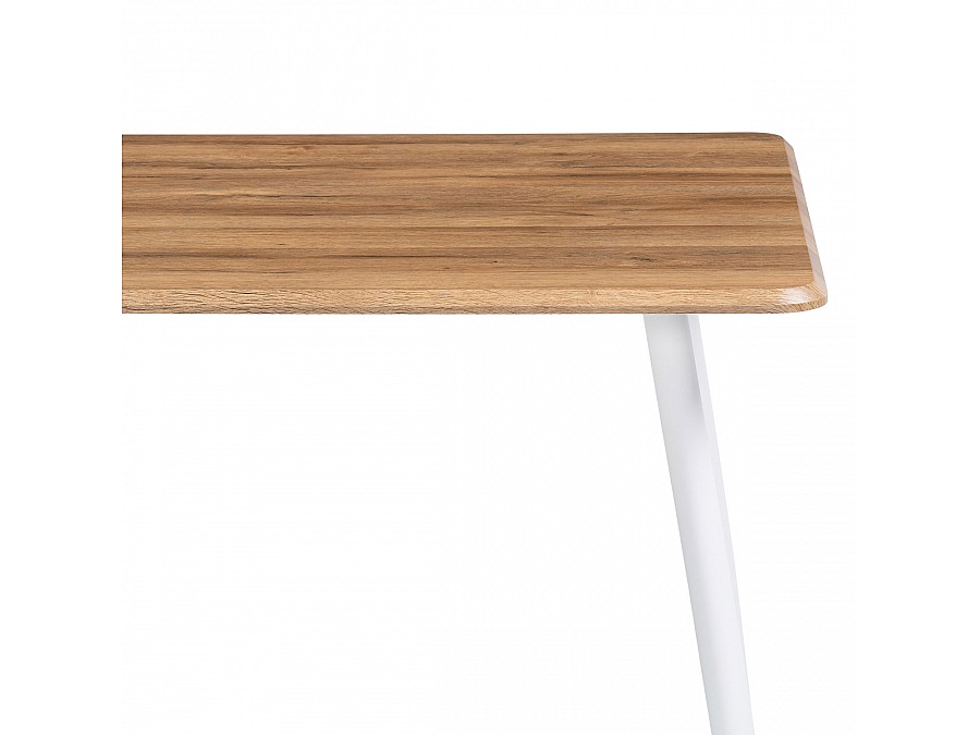 Стол деревянный Кангас 120х80х77 дуб вотан / белый