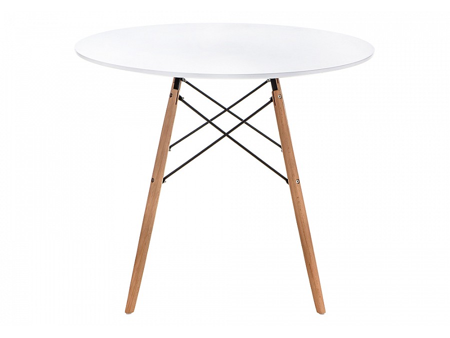 Стол деревянный Table 80х72 white / wood