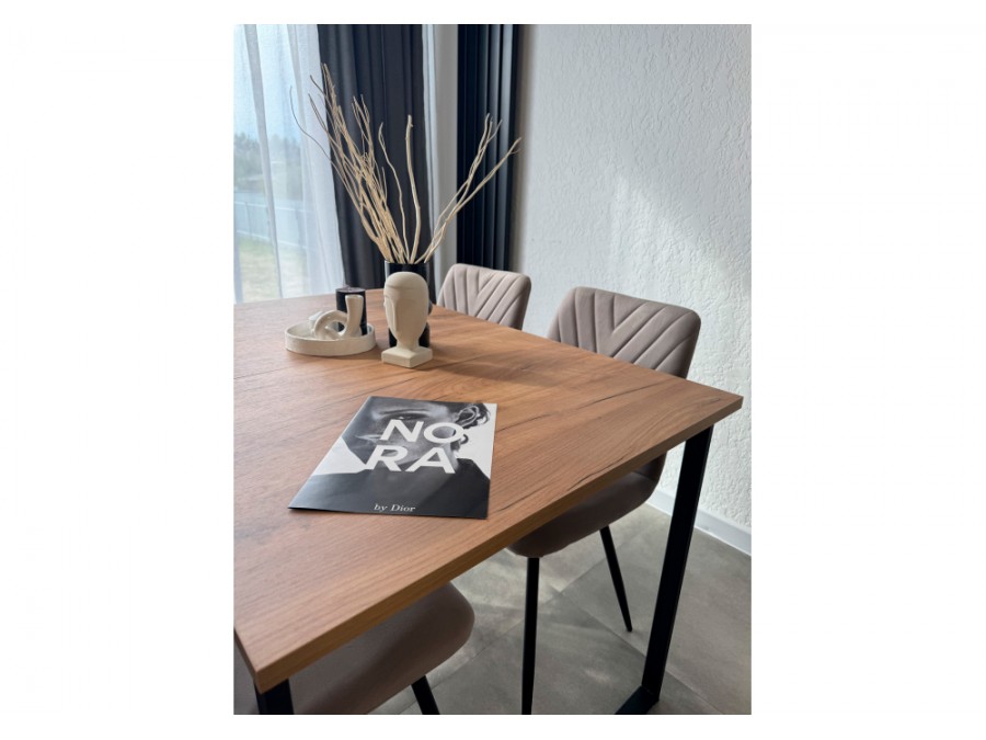 Лиман 117 (157) x 77 дуб крафт золотой / черный матовый