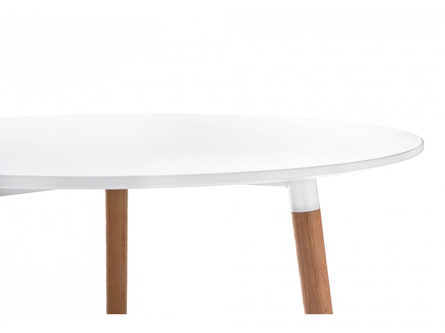 Стол деревянный Lorini 80х73 white / wood