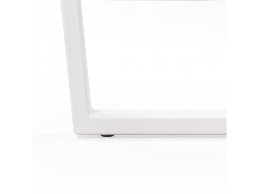 Стол деревянный Лота Лофт 120х74х75 25 мм дуб вотан / матовый белый