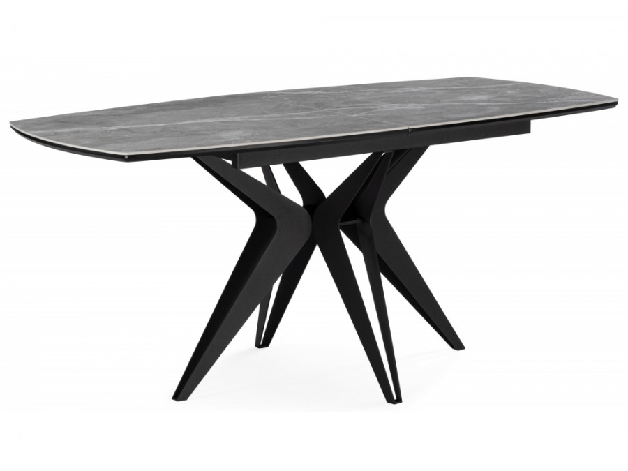 Риполь 160(205)х89 larka grey / черный