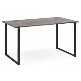 Лиман 117 х 77 бетон светлый / черный матовый