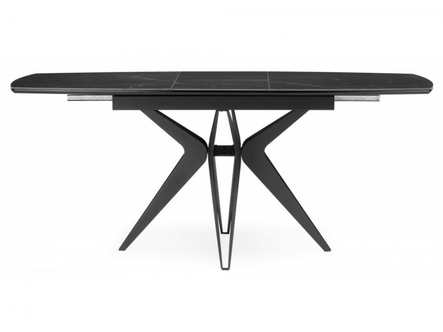 Риполь 160(205)х89 черный мрамор shakespeare black / черный