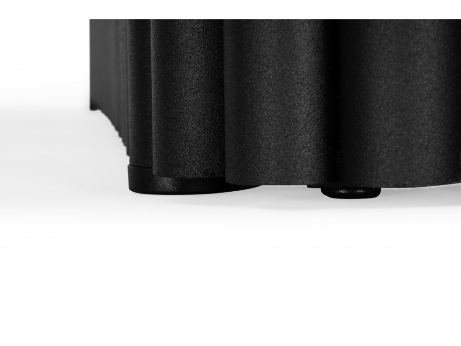 Бавария B 160 х 90 черная пленка шагрень / черный