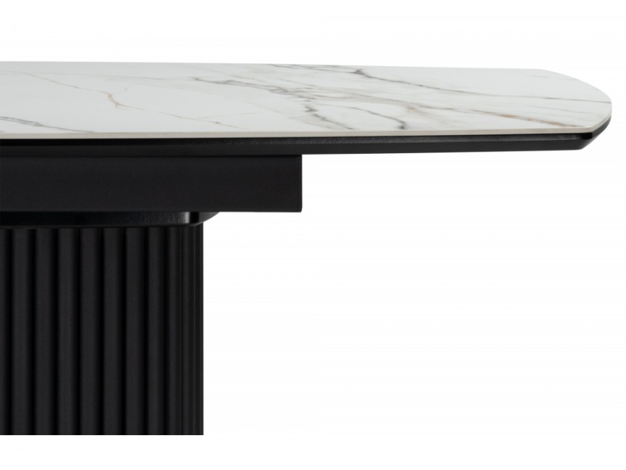 Фестер 160(205)х90 gilt white / черный