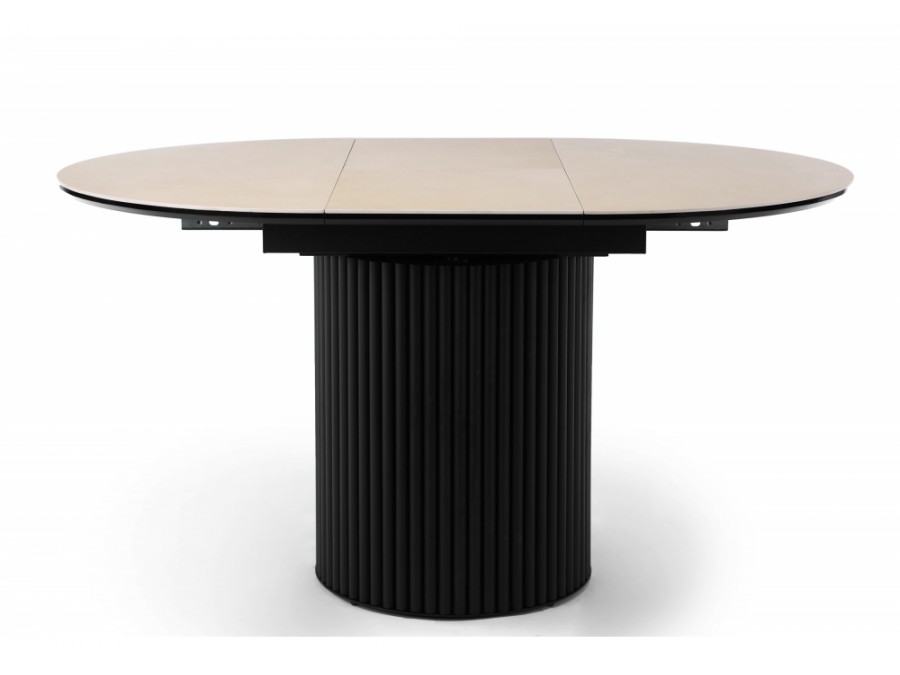 Стивен 100(140) okara light yellow / черный