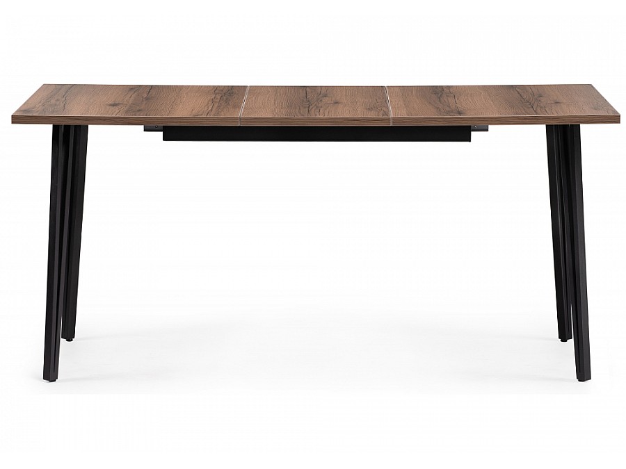 раскладной Денвер Лофт 120 25 мм дуб делано темный  / черный матовый