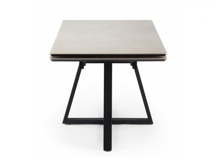 Памелла 120(180)х80 carmen light grey / черный