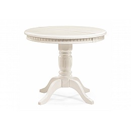 Стол деревянный Долерит круглый бежевый