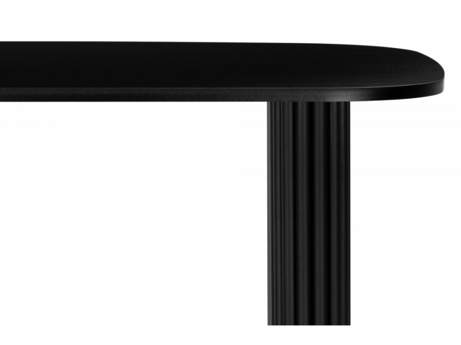 Бавария B 180 х 90 черная пленка шагрень / черный