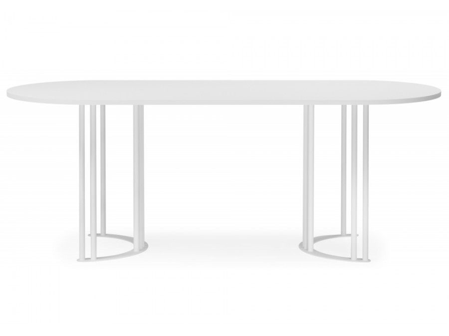 Хьюго О 200 х 90 белая шагрень пленка / белые ноги