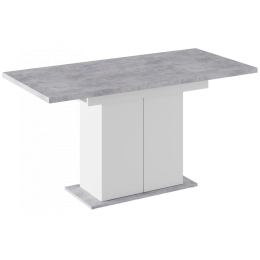 Carla белый / цемент светлый