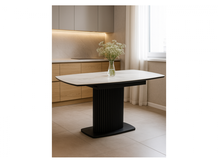 Фестер 160(205)х90 snow white / черный