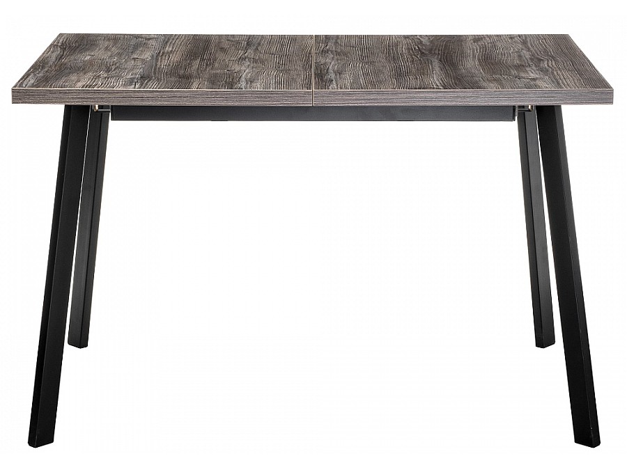 Стол деревянный Цефей 120(160)х75х77 дуб рошелье / графит