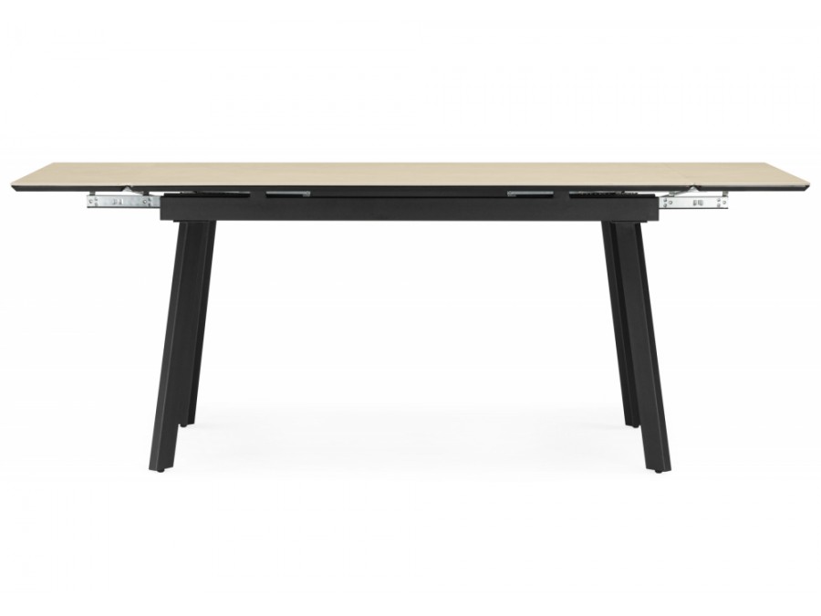 Норман 120(180)х80 okara light yellow / черный