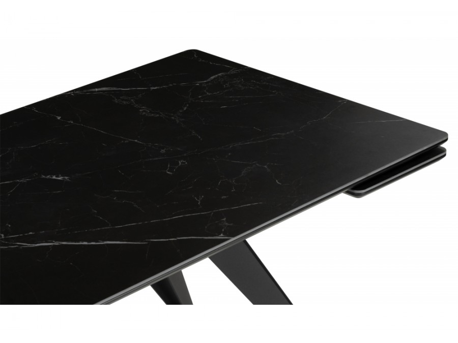 Дарвин 160(220)х89 черный мрамор shakespeare black / черный