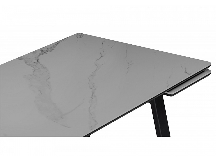 Джек 140(200)х80 серый мрамор larka grey / черный