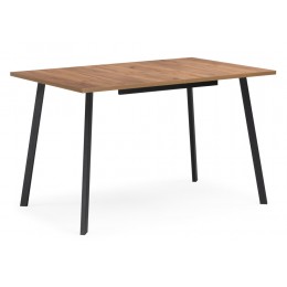 Кортни 117 (157) x 77 дуб крафт золотой / черный матовый