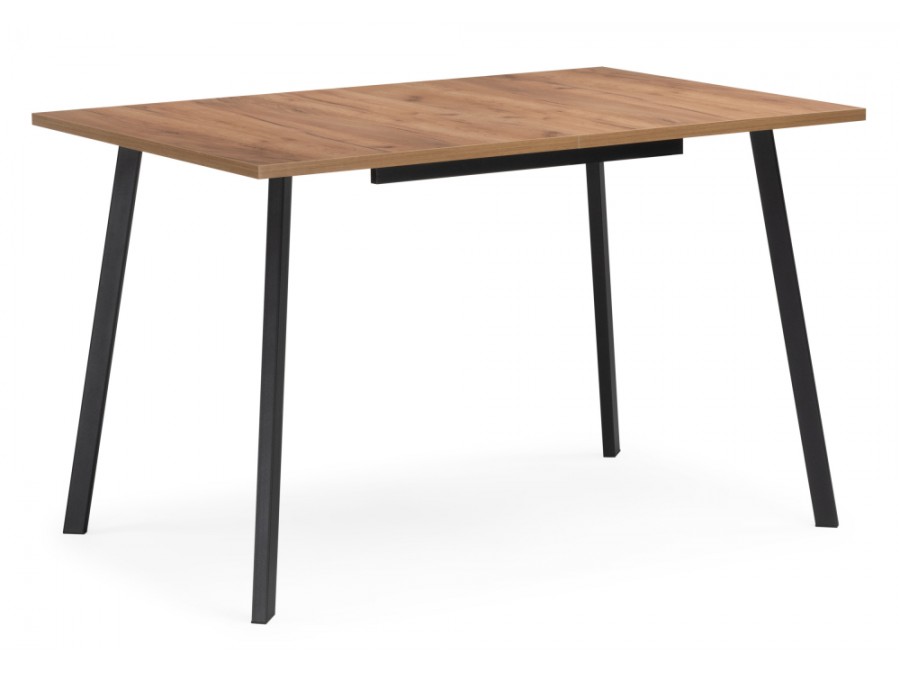 Кортни 117 (157) x 77 дуб крафт золотой / черный матовый